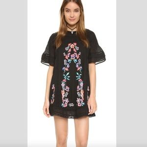 Free people perfectly victorian floral dress XS